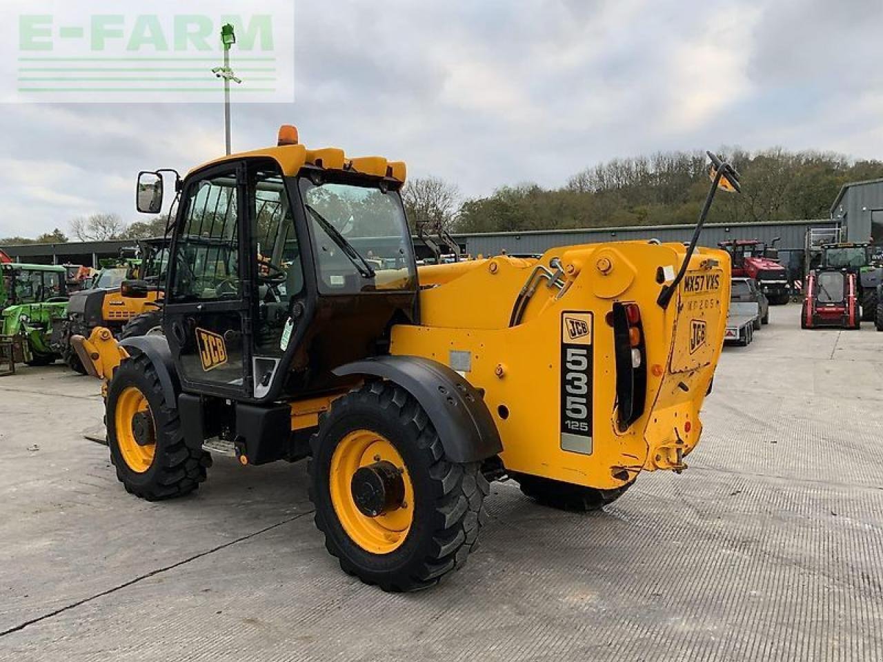 Teleskoplader van het type JCB 535-125 telehandler (st20966), Gebrauchtmaschine in SHAFTESBURY (Foto 5)