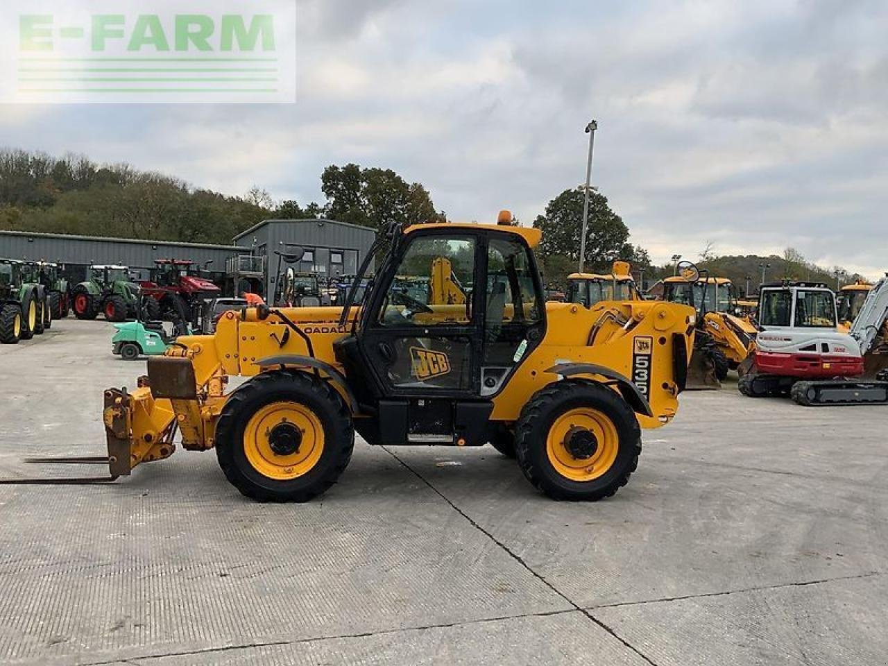 Teleskoplader van het type JCB 535-125 telehandler (st20966), Gebrauchtmaschine in SHAFTESBURY (Foto 7)