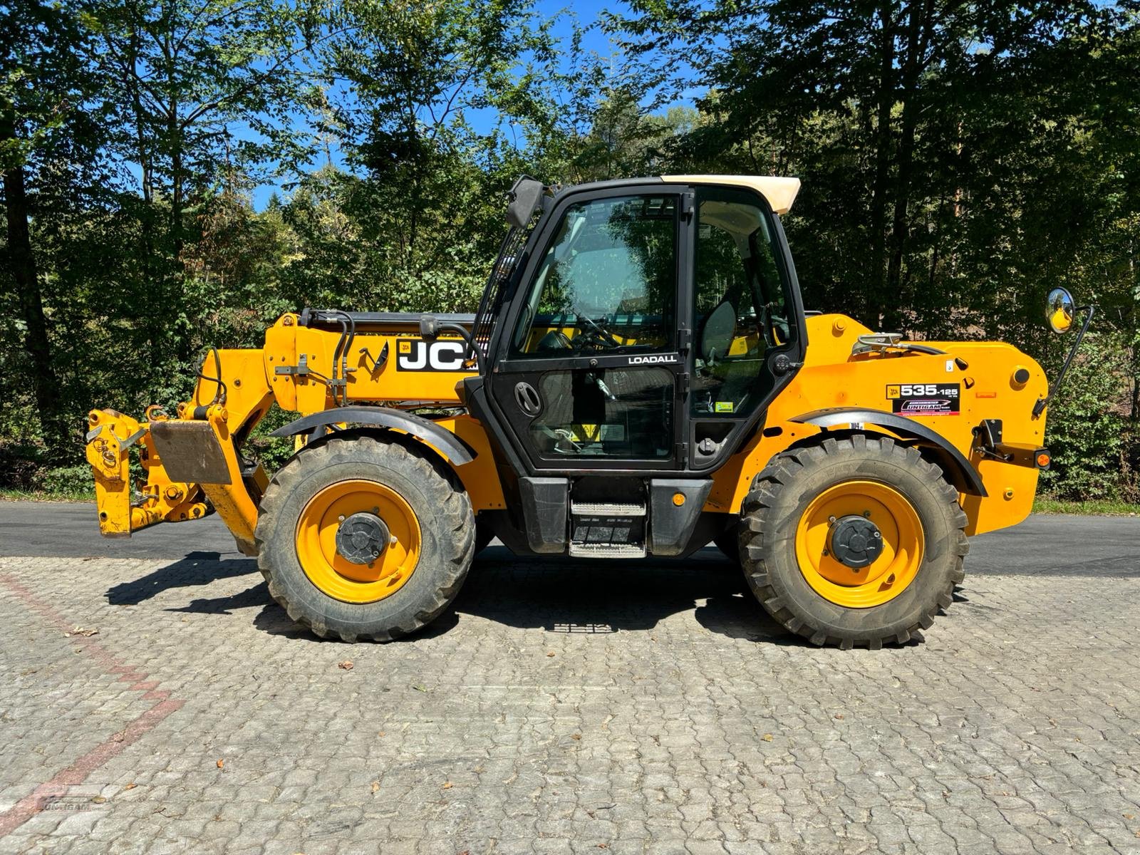 Teleskoplader a típus JCB 535-125, Gebrauchtmaschine ekkor: Deutsch - Goritz (Kép 1)