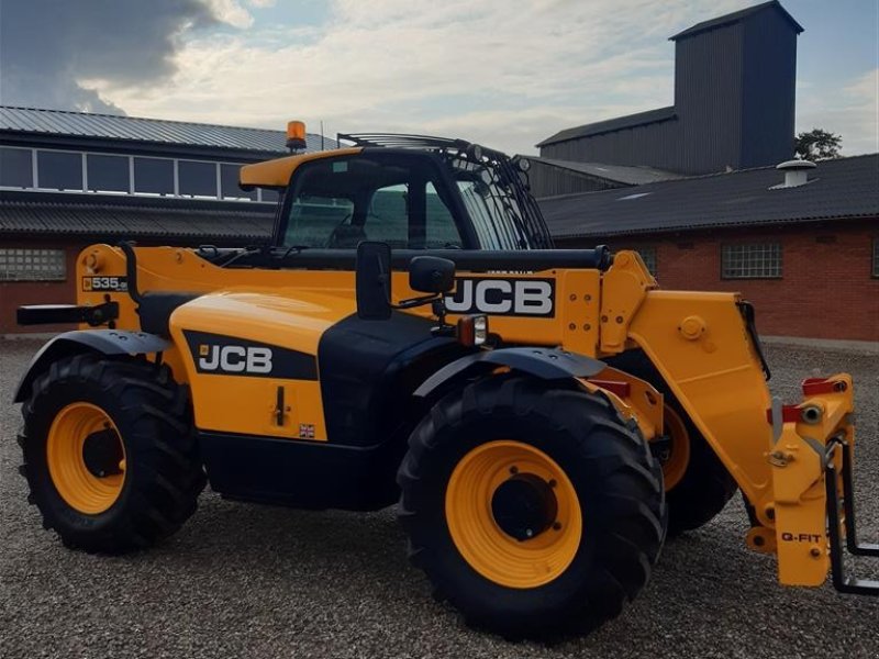 Teleskoplader типа JCB 535 95 Agri super kun kørt 3130 timer og helt ny dæk., Gebrauchtmaschine в Bylderup-Bov