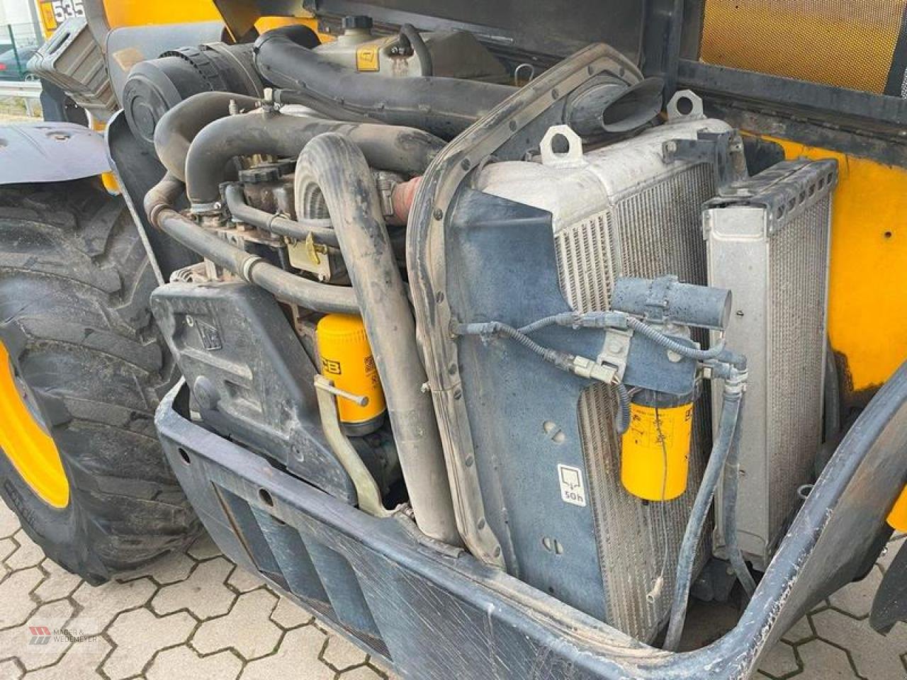 Teleskoplader des Typs JCB 535-95 REPARATURBEDÜRFTIG, Gebrauchtmaschine in Oyten (Bild 4)