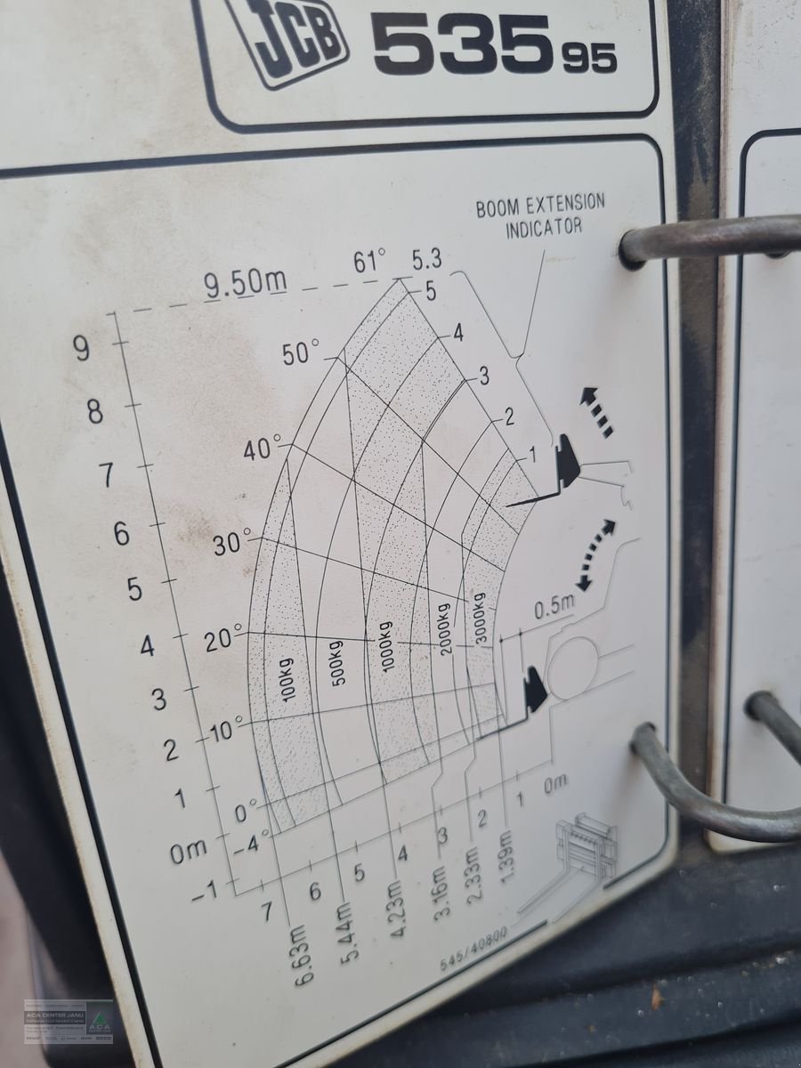 Teleskoplader от тип JCB 535 95, Gebrauchtmaschine в Gerasdorf (Снимка 22)