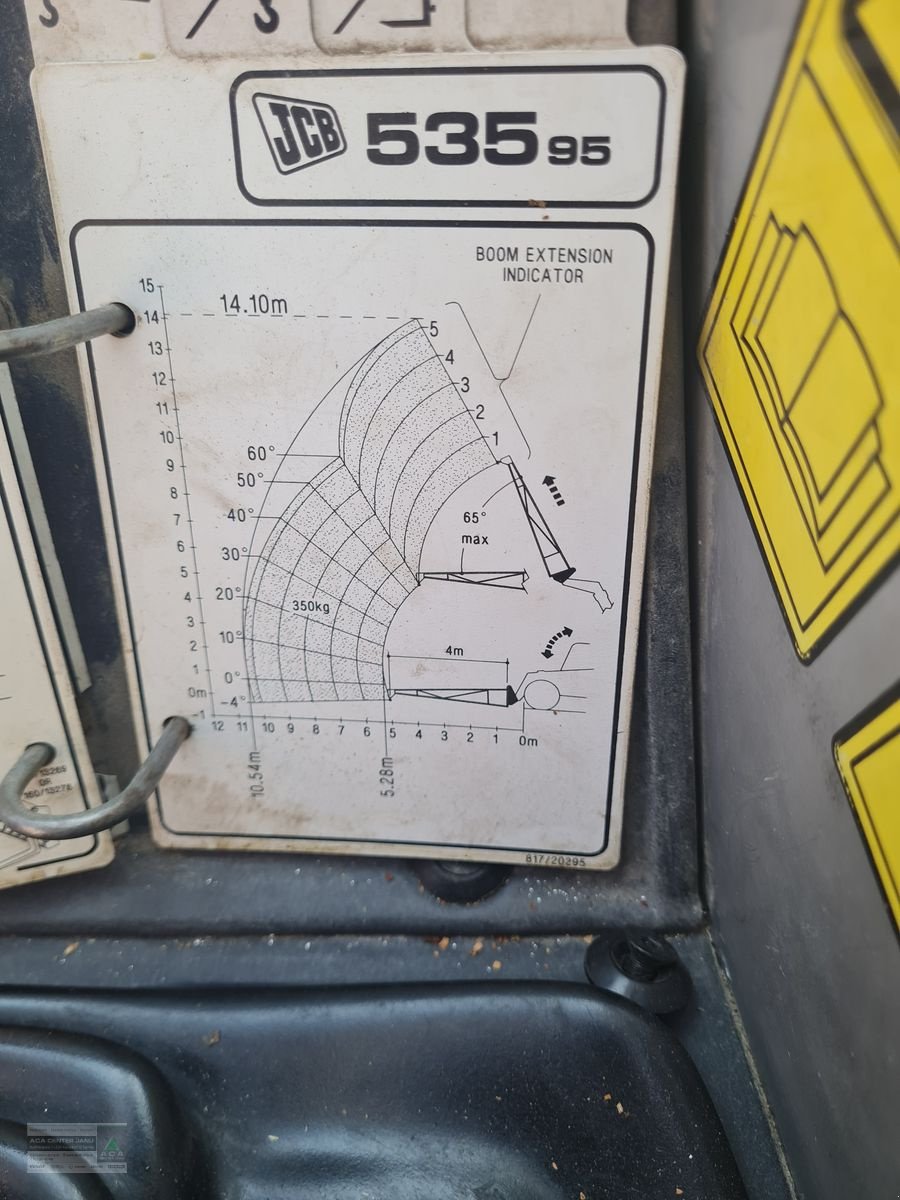 Teleskoplader tipa JCB 535 95, Gebrauchtmaschine u Gerasdorf (Slika 18)