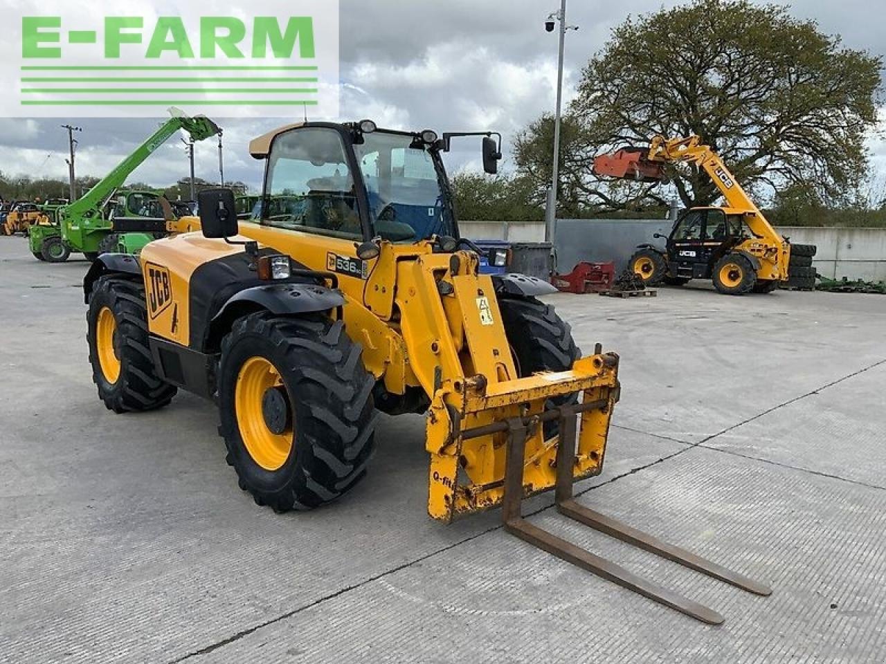 Teleskoplader del tipo JCB 536-60 agri super telehandler (st19557), Gebrauchtmaschine en SHAFTESBURY (Imagen 8)