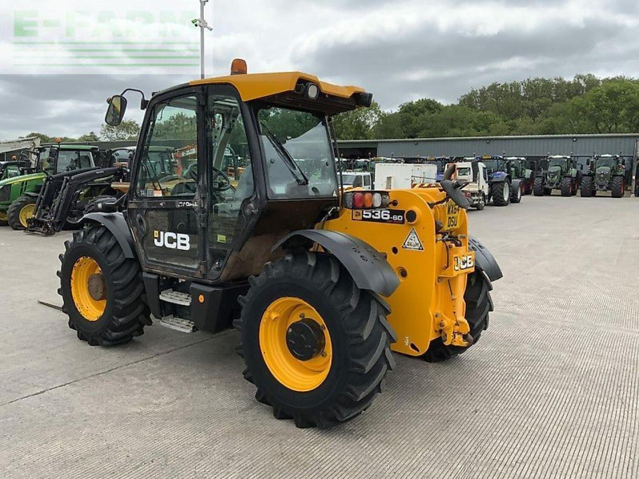 Teleskoplader des Typs JCB 536-60 agri super telehandler (st19813), Gebrauchtmaschine in SHAFTESBURY (Bild 8)