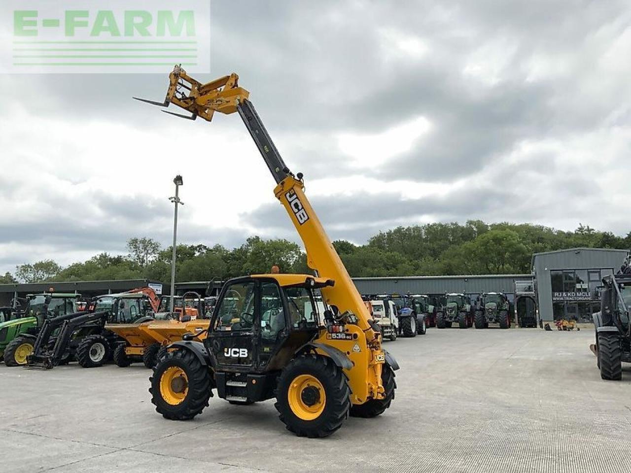 Teleskoplader typu JCB 536-60 agri super telehandler (st19813), Gebrauchtmaschine w SHAFTESBURY (Zdjęcie 11)