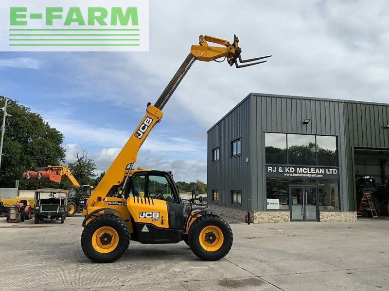 Teleskoplader от тип JCB 536-60 agri super telehandler (st20526), Gebrauchtmaschine в SHAFTESBURY (Снимка 1)