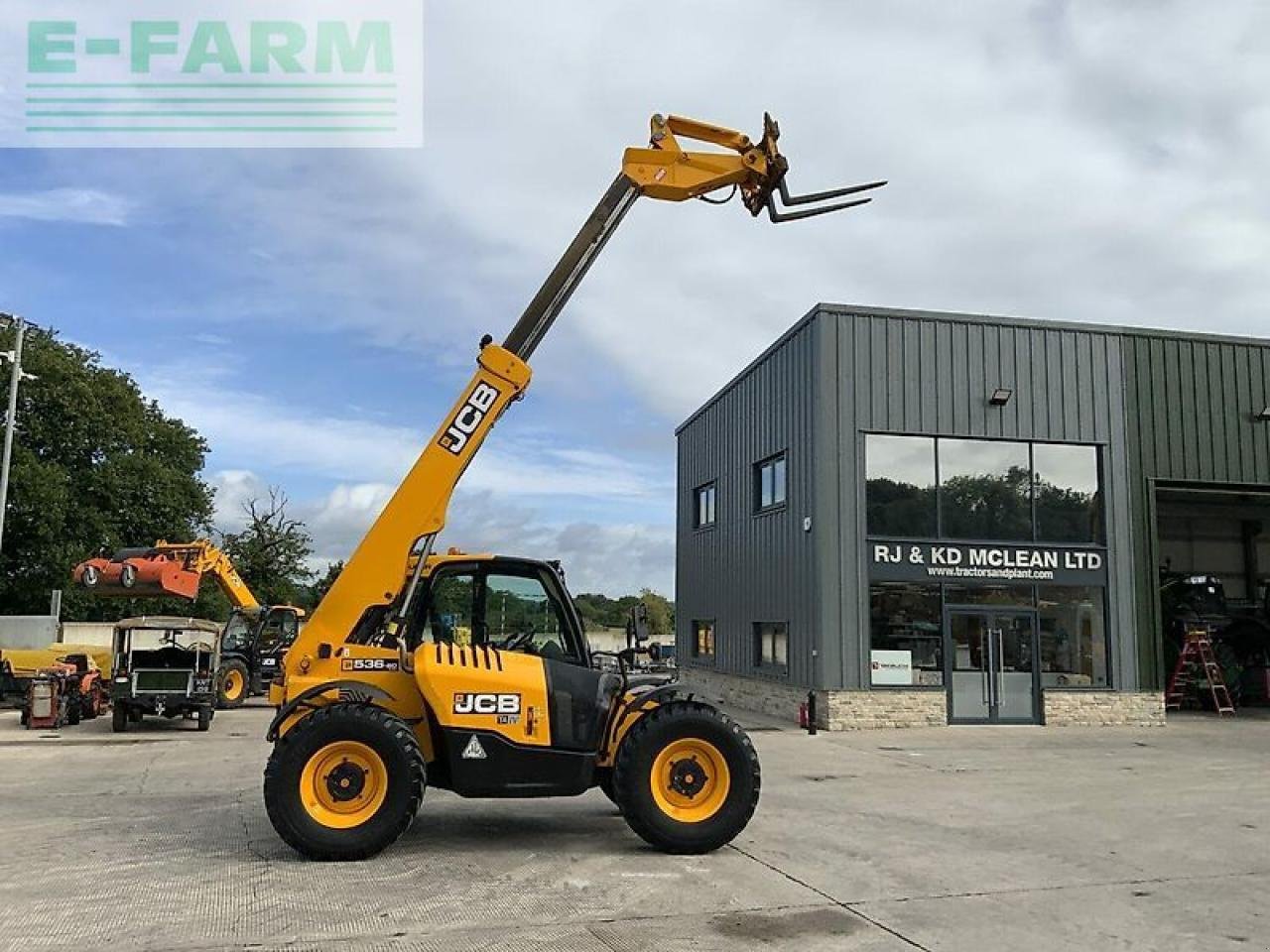 Teleskoplader del tipo JCB 536-60 agri super telehandler (st20526), Gebrauchtmaschine In SHAFTESBURY (Immagine 1)