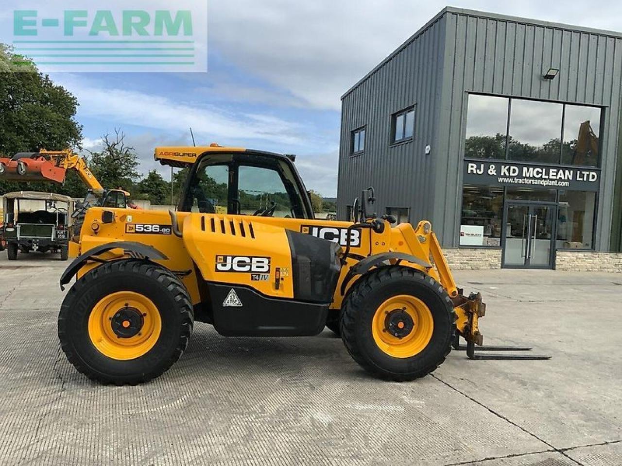 Teleskoplader typu JCB 536-60 agri super telehandler (st20526), Gebrauchtmaschine w SHAFTESBURY (Zdjęcie 2)