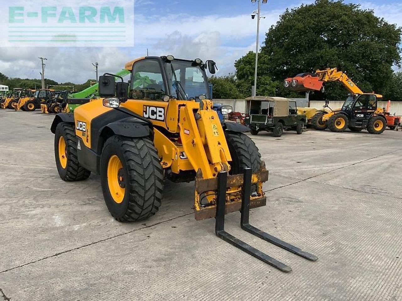 Teleskoplader des Typs JCB 536-60 agri super telehandler (st20526), Gebrauchtmaschine in SHAFTESBURY (Bild 3)