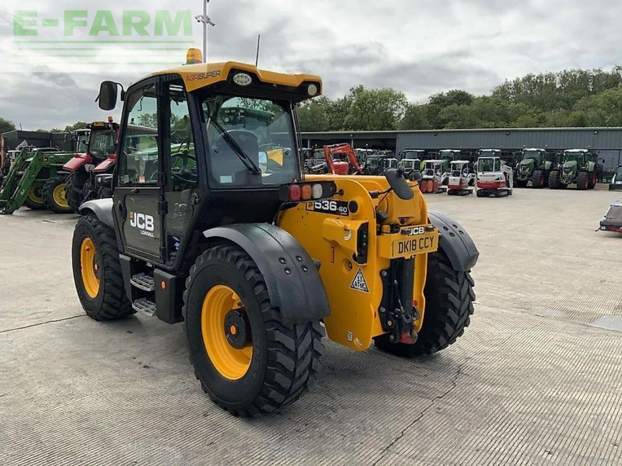 Teleskoplader typu JCB 536-60 agri super telehandler (st20526), Gebrauchtmaschine v SHAFTESBURY (Obrázek 8)