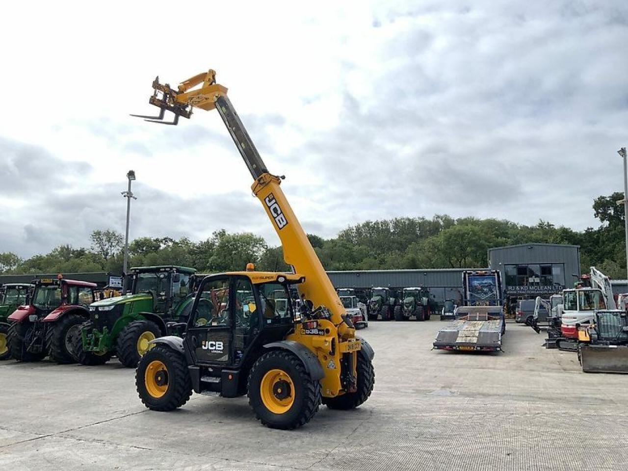 Teleskoplader des Typs JCB 536-60 agri super telehandler (st20526), Gebrauchtmaschine in SHAFTESBURY (Bild 13)