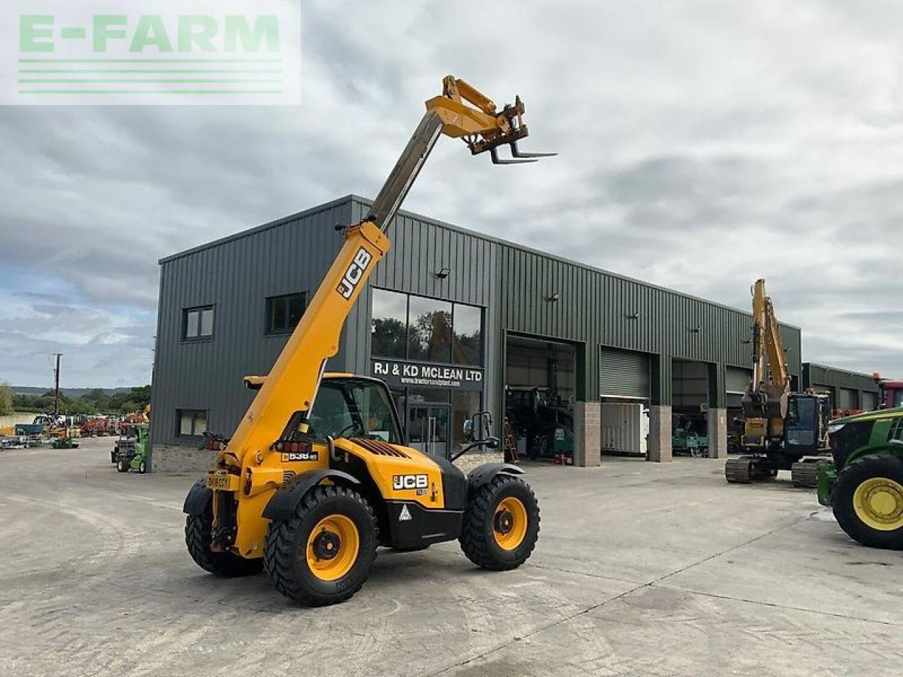 Teleskoplader typu JCB 536-60 agri super telehandler (st20526), Gebrauchtmaschine v SHAFTESBURY (Obrázok 14)