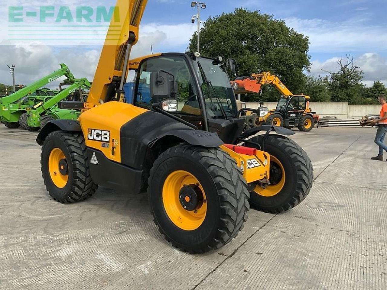 Teleskoplader typu JCB 536-60 agri super telehandler (st20526), Gebrauchtmaschine w SHAFTESBURY (Zdjęcie 15)