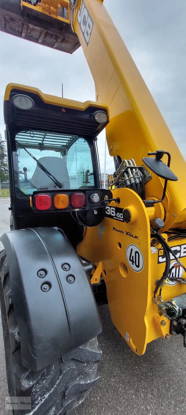 Teleskoplader typu JCB 536-60 Agri Super, Gebrauchtmaschine v Schwabmünchen (Obrázek 15)