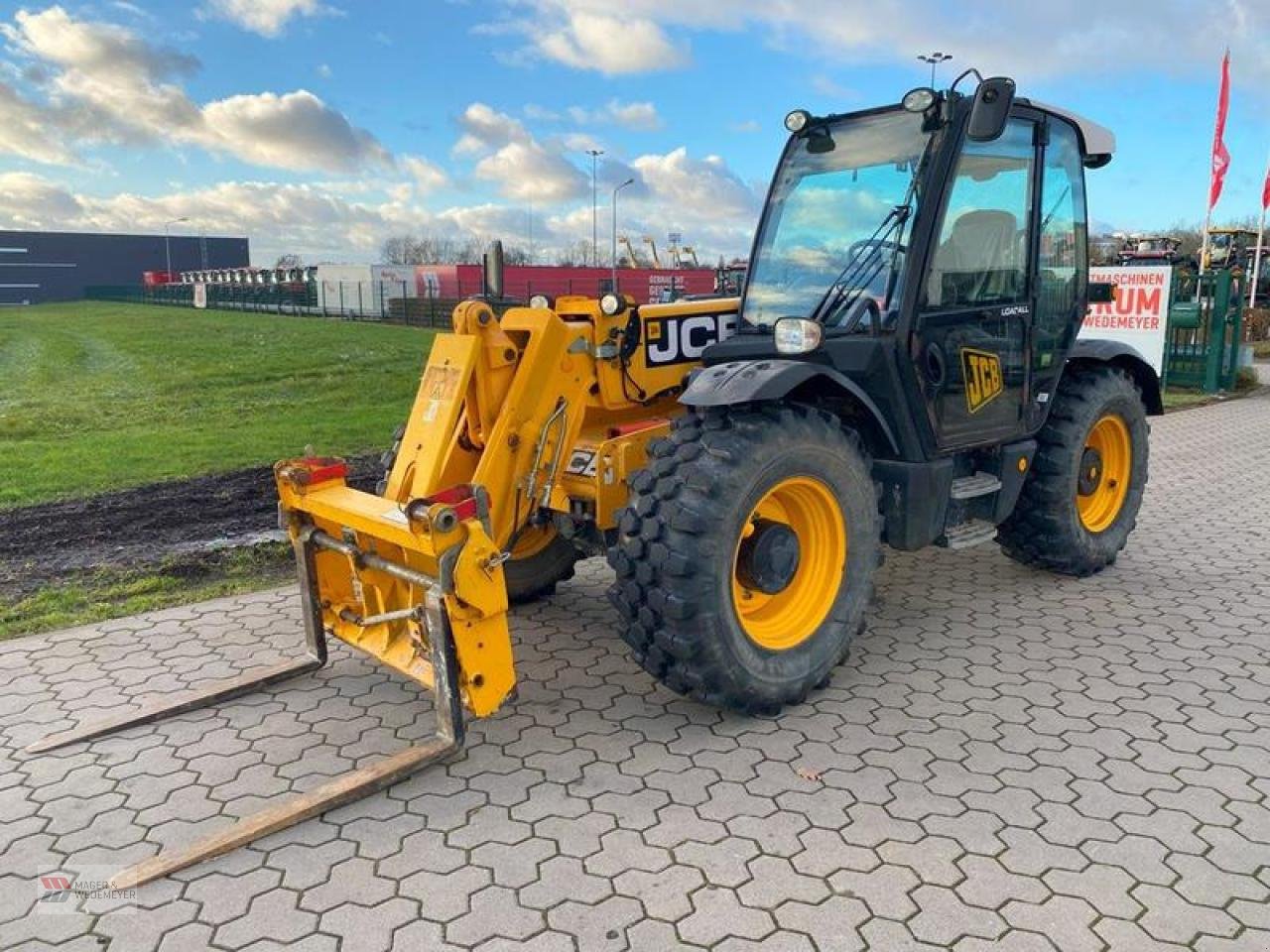 Teleskoplader des Typs JCB 536-60 AGRI-SUPER, Gebrauchtmaschine in Oyten (Bild 1)