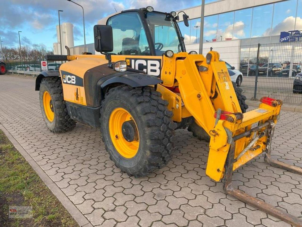 Teleskoplader des Typs JCB 536-60 AGRI-SUPER, Gebrauchtmaschine in Oyten (Bild 3)