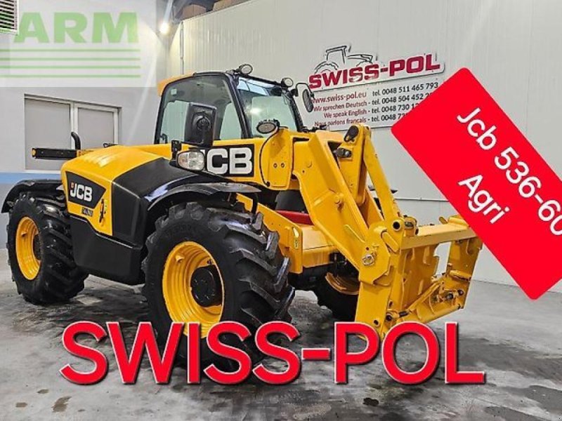 Teleskoplader a típus JCB 536-60 agri, Gebrauchtmaschine ekkor: MORDY (Kép 1)