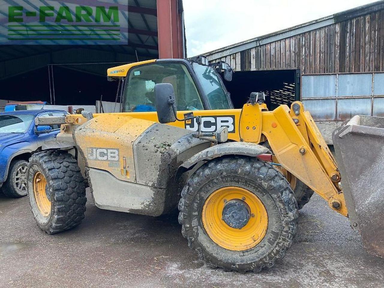 Teleskoplader of the type JCB 536-60, Gebrauchtmaschine in SHREWSBURRY (Picture 4)