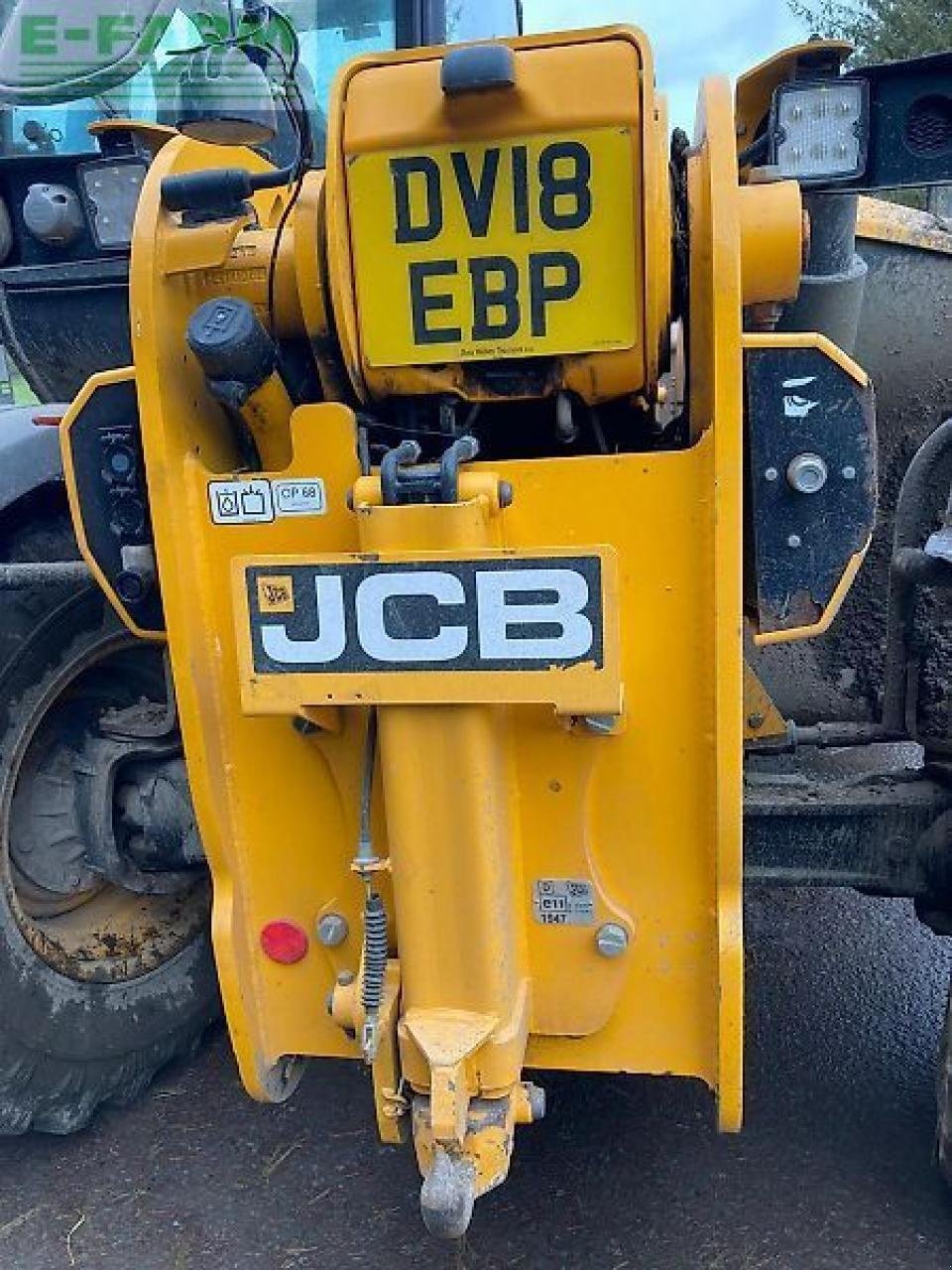 Teleskoplader typu JCB 536-60, Gebrauchtmaschine v SHREWSBURRY (Obrázek 7)