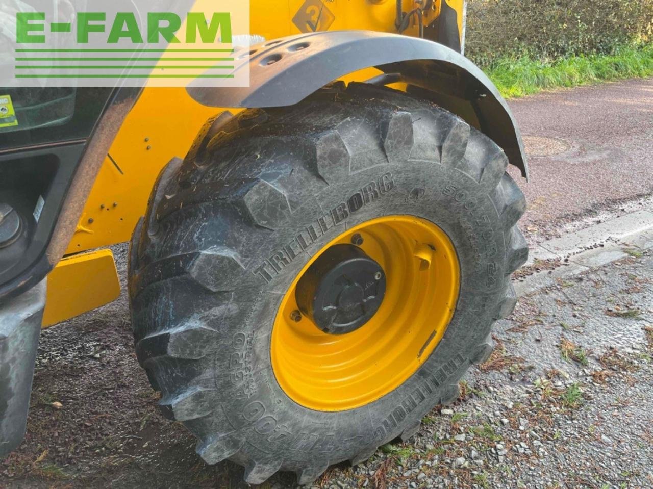 Teleskoplader van het type JCB 536-70 agri super, Gebrauchtmaschine in ST CLAIR SUR ELLE (Foto 7)