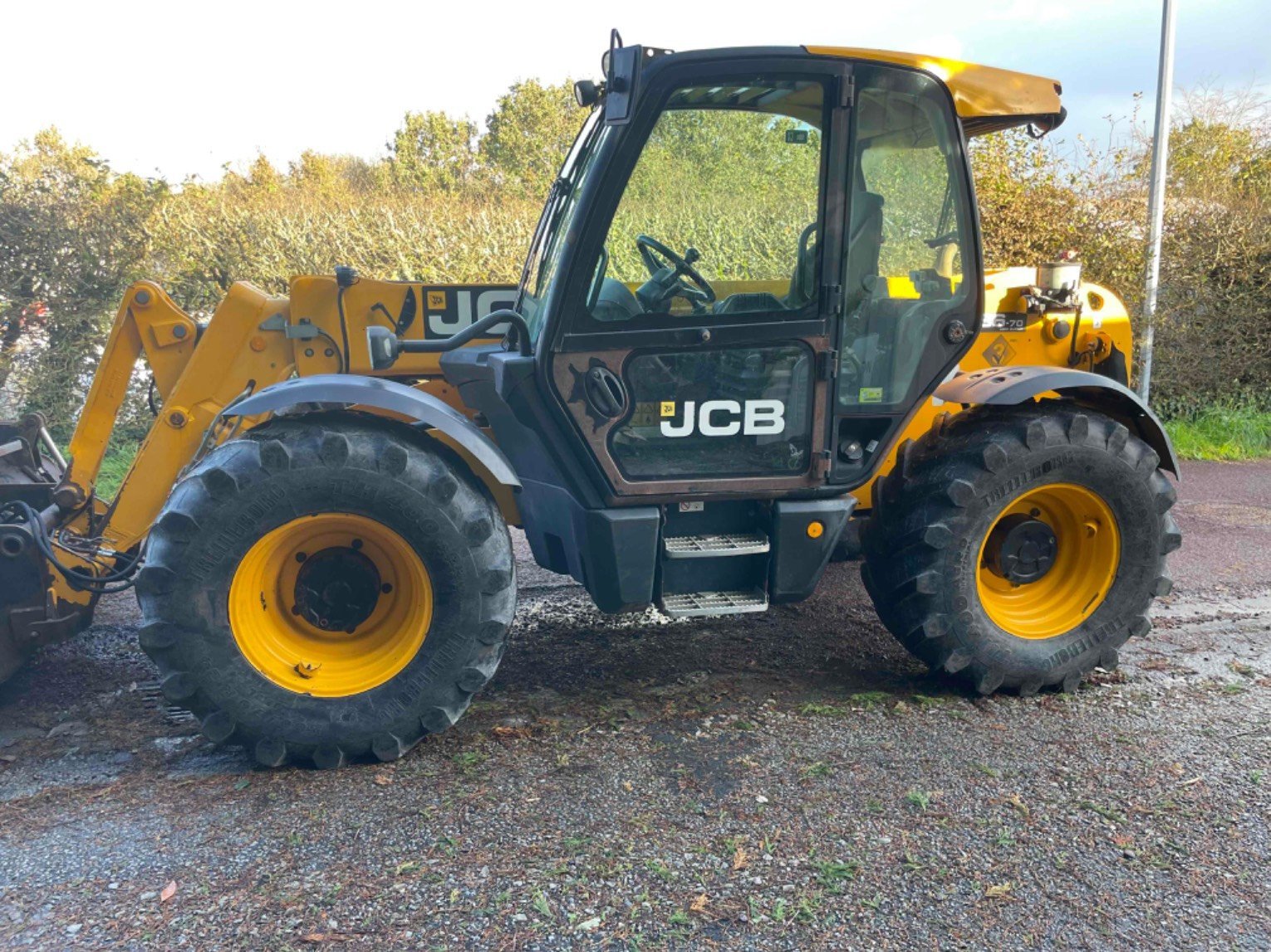 Teleskoplader del tipo JCB 536-70 Agri Super, Gebrauchtmaschine In SAINT CLAIR SUR ELLE (Immagine 4)