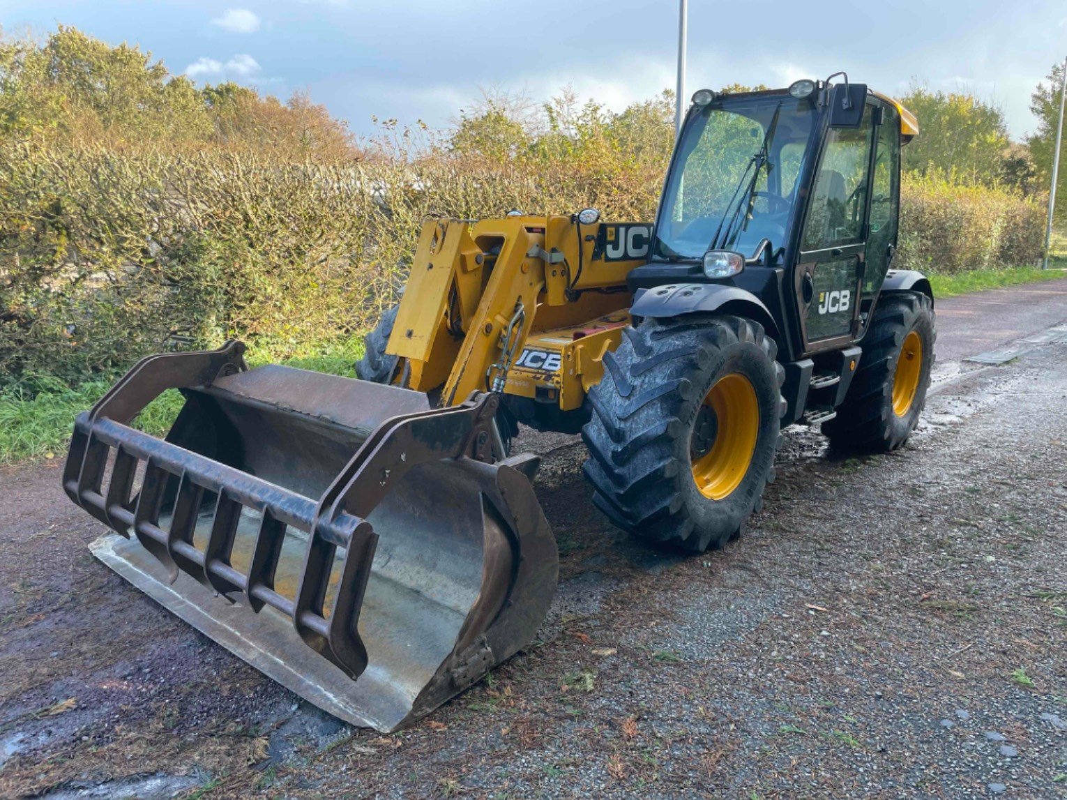 Teleskoplader za tip JCB 536-70 Agri Super, Gebrauchtmaschine u SAINT CLAIR SUR ELLE (Slika 4)