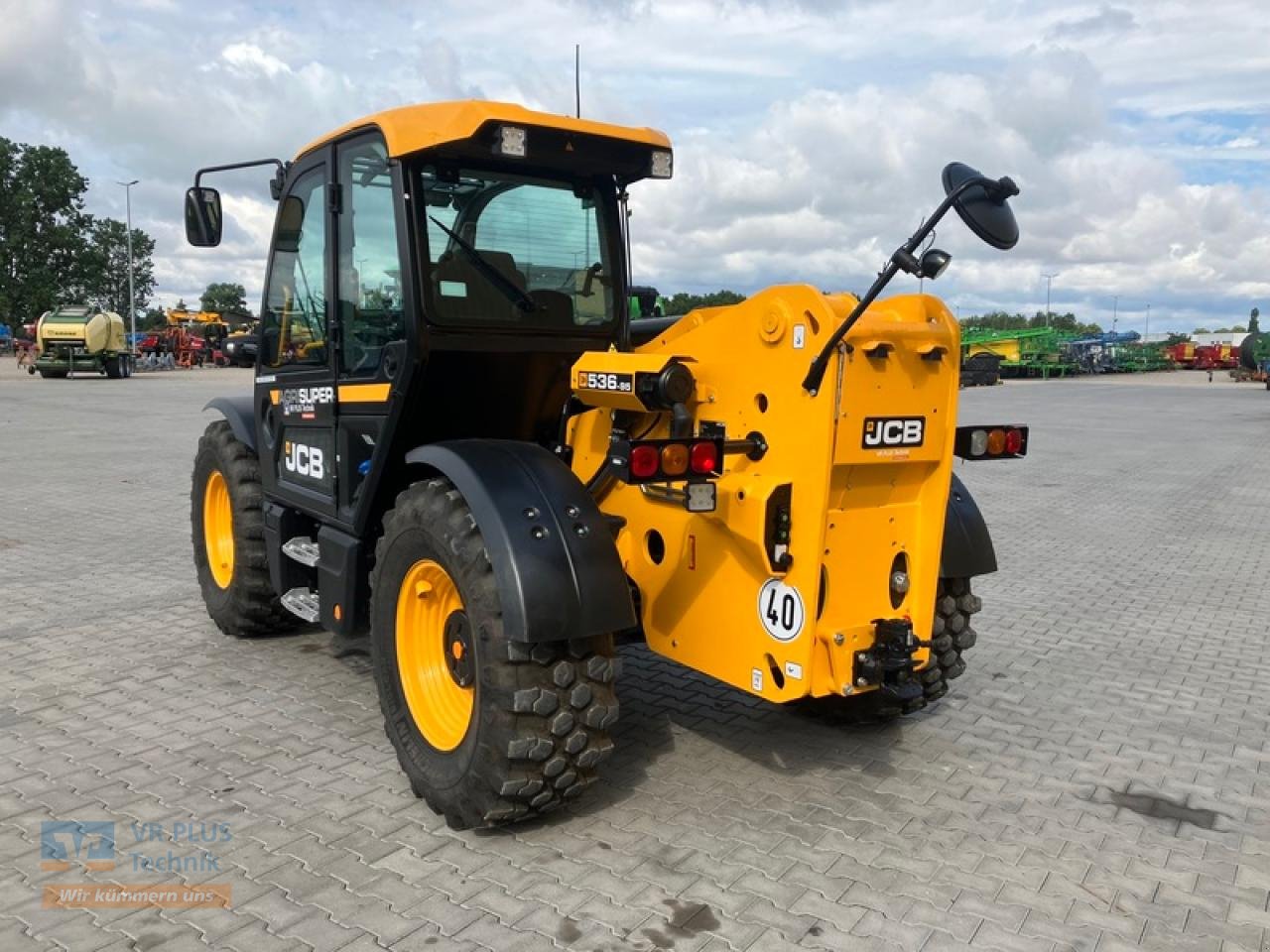 Teleskoplader του τύπου JCB 536-95 AGRI SUPER DUAL TEC VT, Gebrauchtmaschine σε Osterburg (Φωτογραφία 3)