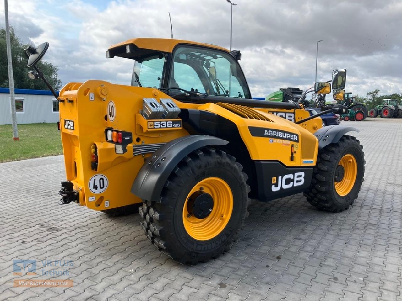 Teleskoplader tip JCB 536-95 AGRI SUPER DUAL TEC VT, Gebrauchtmaschine in Osterburg (Poză 4)