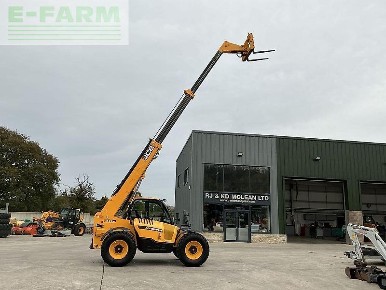 Teleskoplader del tipo JCB 536-95 agri super telehandler (st20977), Gebrauchtmaschine en SHAFTESBURY (Imagen 1)