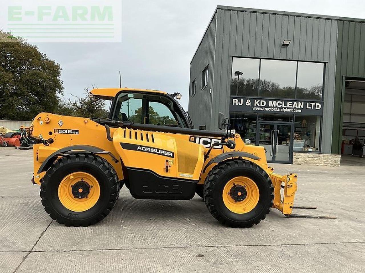 Teleskoplader typu JCB 536-95 agri super telehandler (st20977), Gebrauchtmaschine v SHAFTESBURY (Obrázok 2)