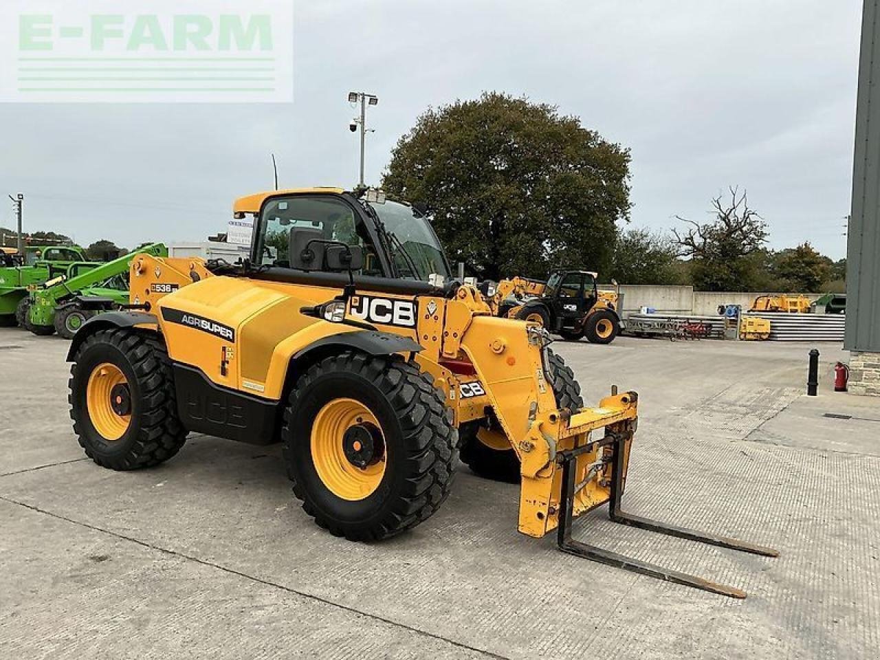 Teleskoplader za tip JCB 536-95 agri super telehandler (st20977), Gebrauchtmaschine u SHAFTESBURY (Slika 3)