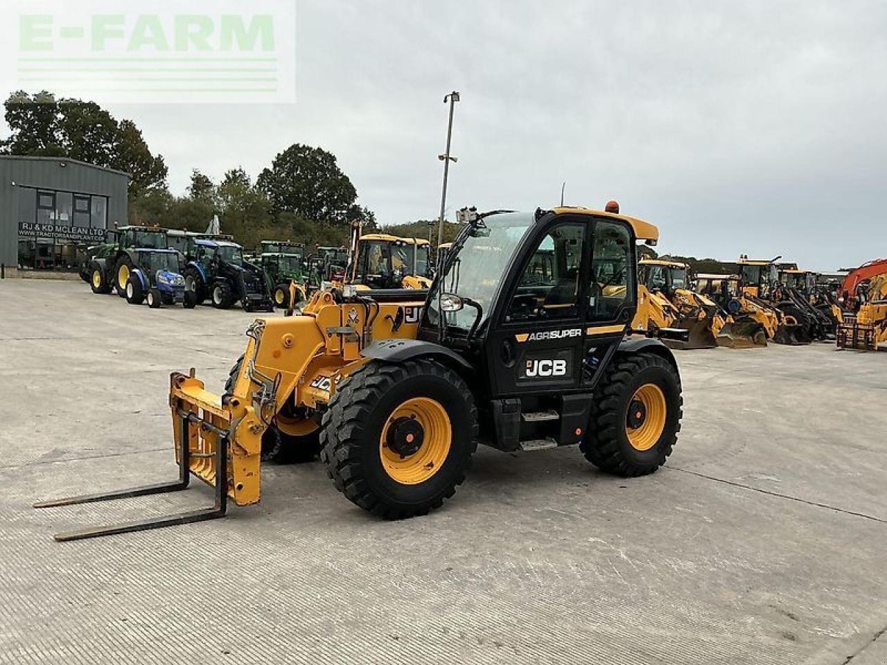 Teleskoplader typu JCB 536-95 agri super telehandler (st20977), Gebrauchtmaschine v SHAFTESBURY (Obrázok 5)