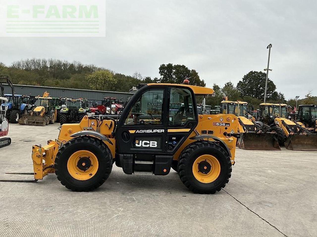 Teleskoplader typu JCB 536-95 agri super telehandler (st20977), Gebrauchtmaschine v SHAFTESBURY (Obrázek 7)