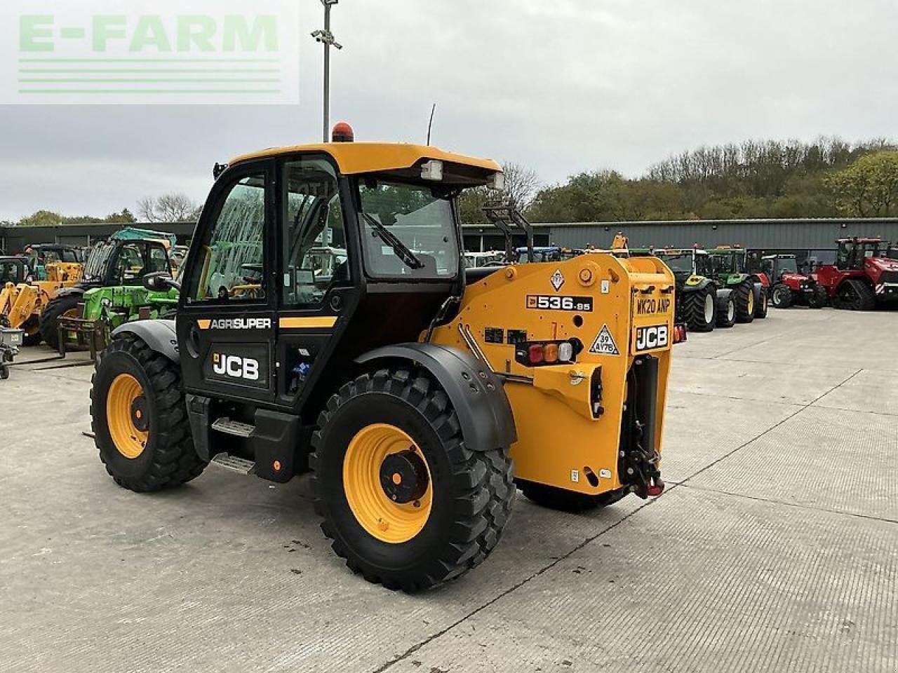 Teleskoplader tip JCB 536-95 agri super telehandler (st20977), Gebrauchtmaschine in SHAFTESBURY (Poză 8)