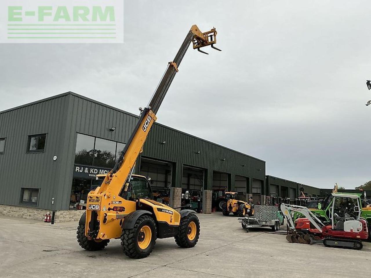 Teleskoplader typu JCB 536-95 agri super telehandler (st20977), Gebrauchtmaschine v SHAFTESBURY (Obrázek 12)