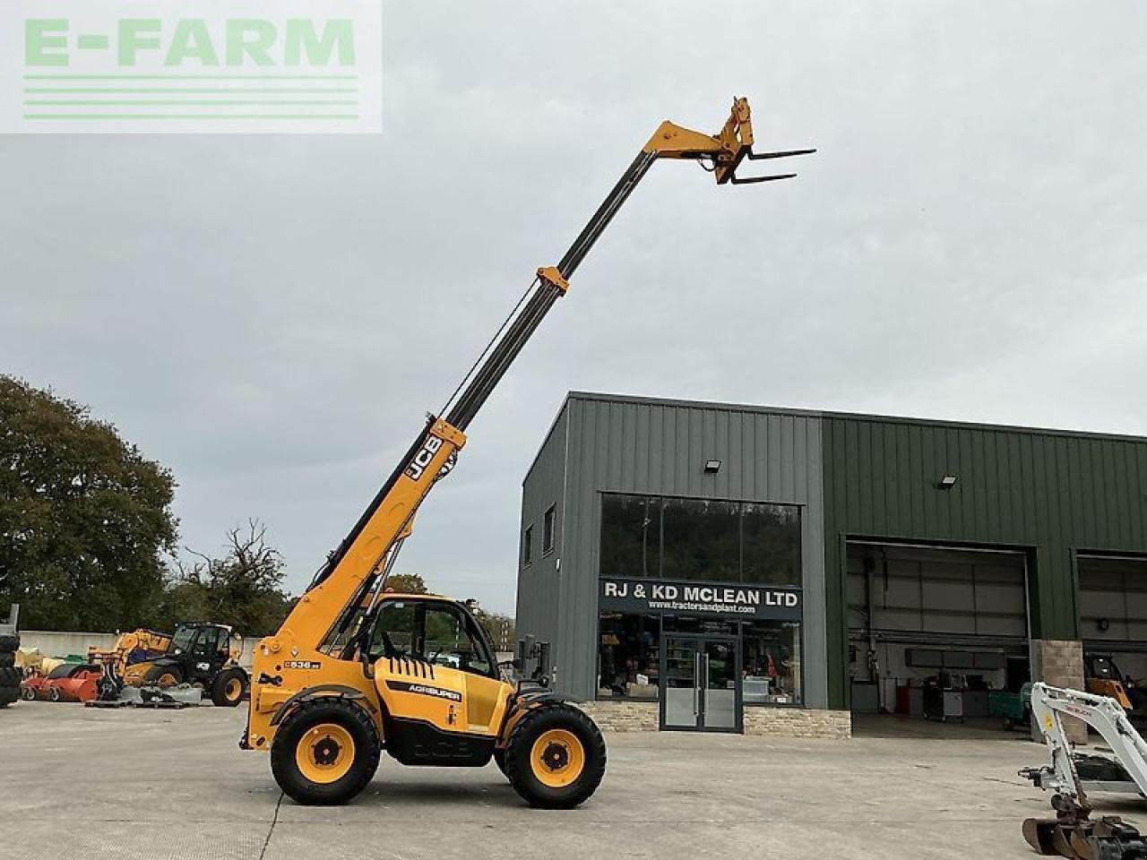 Teleskoplader del tipo JCB 536-95 agri super telehandler (st20977), Gebrauchtmaschine en SHAFTESBURY (Imagen 13)