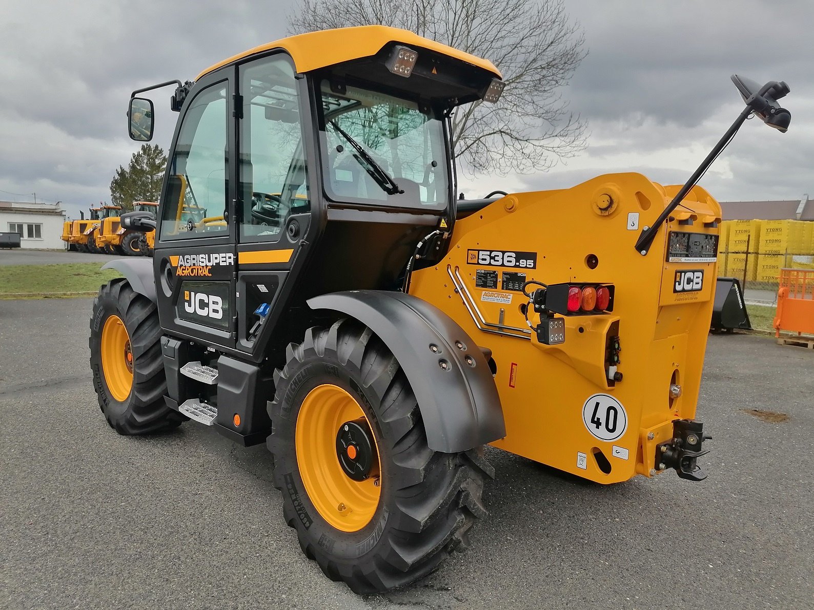 Teleskoplader des Typs JCB 536-95 Agri Super TL6, Gebrauchtmaschine in Roudnice nad Labem (Bild 2)