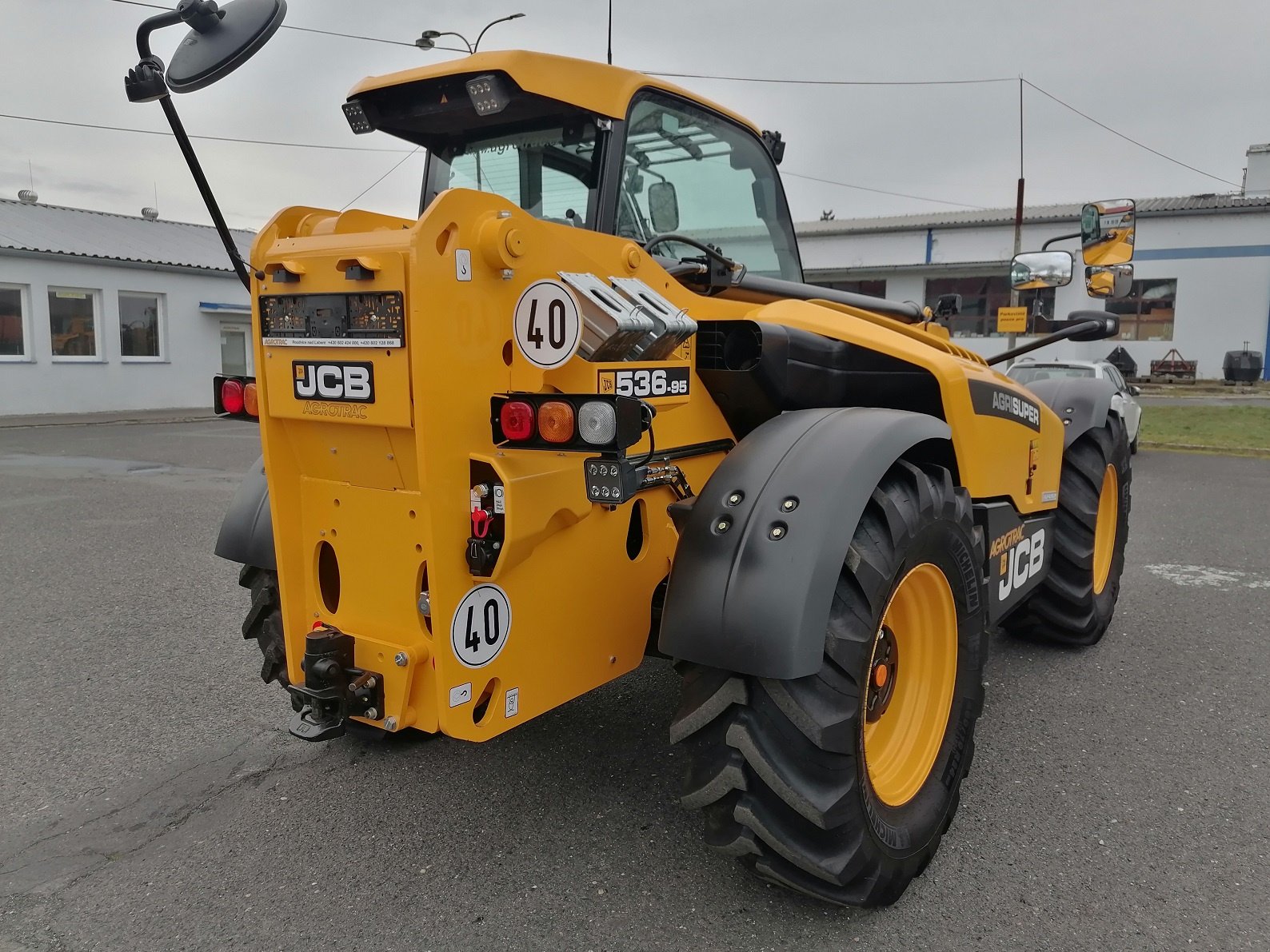 Teleskoplader of the type JCB 536-95 Agri Super TL6, Gebrauchtmaschine in Roudnice nad Labem (Picture 3)