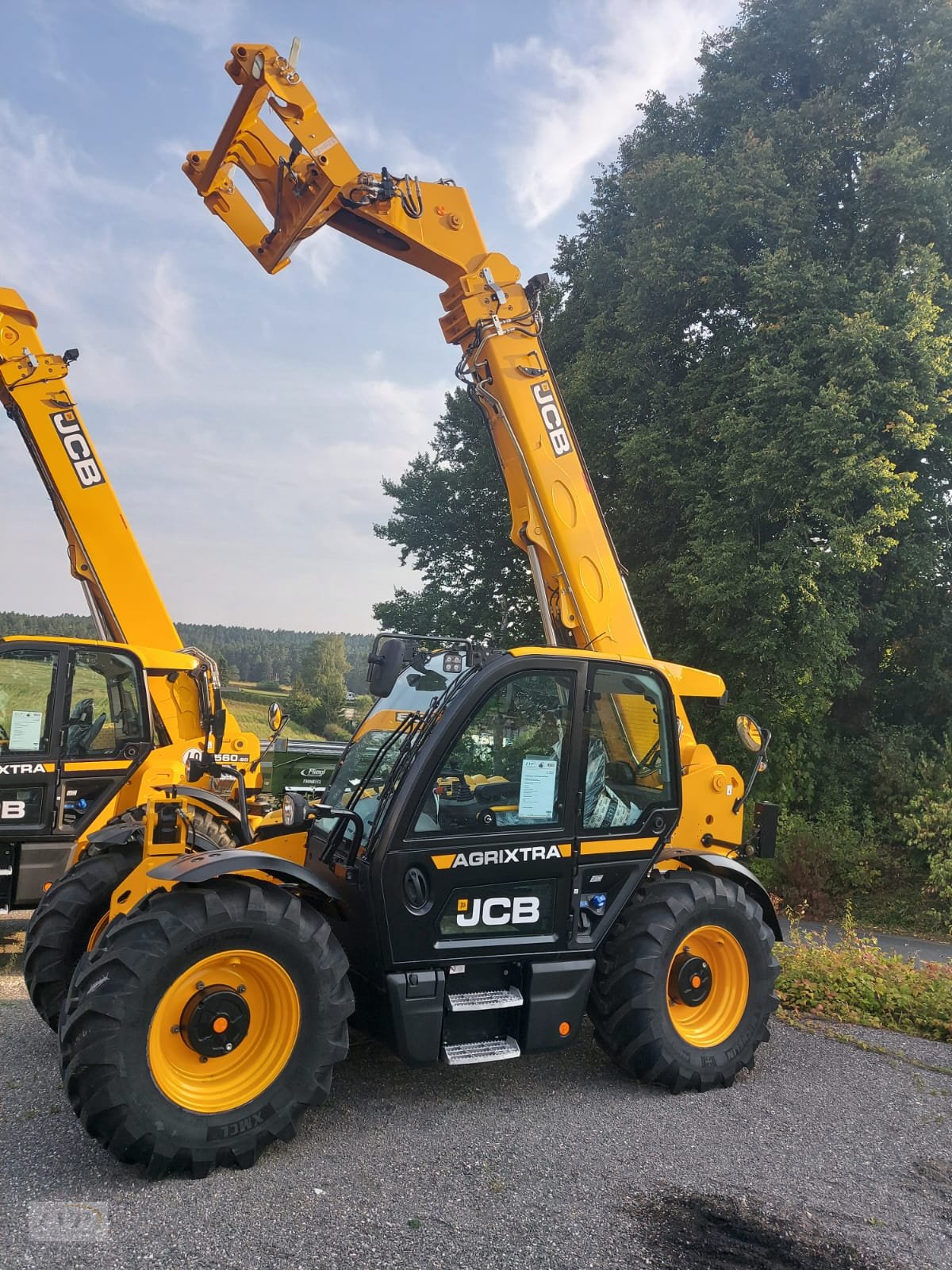 Teleskoplader a típus JCB 536-95 Agri-xtra Sway, Neumaschine ekkor: Pegnitz (Kép 1)