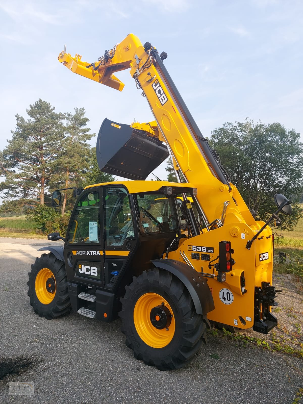 Teleskoplader van het type JCB 536-95 Agri-xtra Sway, Neumaschine in Pegnitz (Foto 2)