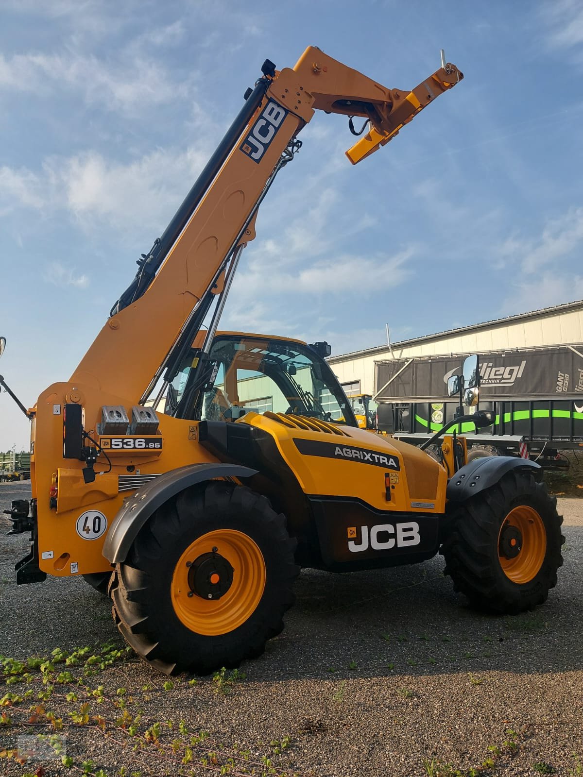 Teleskoplader от тип JCB 536-95 Agri-xtra Sway, Neumaschine в Pegnitz (Снимка 3)