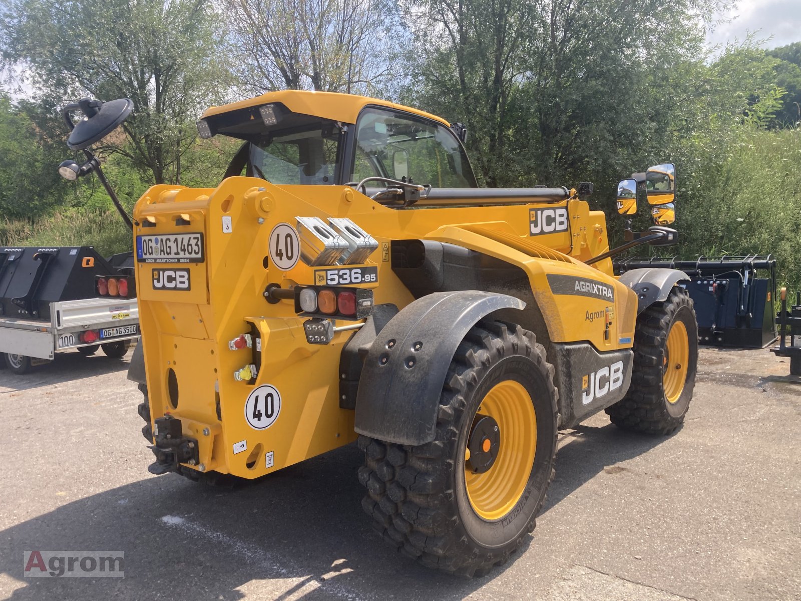 Teleskoplader of the type JCB 536-95 Agri Xtra, Gebrauchtmaschine in Meißenheim-Kürzell (Picture 3)