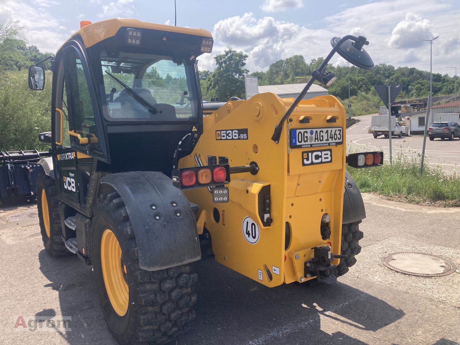 Teleskoplader typu JCB 536-95 Agri Xtra, Gebrauchtmaschine v Meißenheim-Kürzell (Obrázok 4)