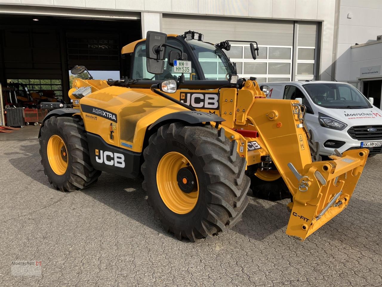 Teleskoplader a típus JCB 536-95 Agri Xtra, Neumaschine ekkor: Tönisvorst (Kép 3)