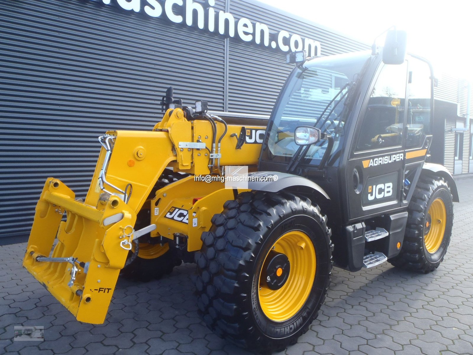 Teleskoplader typu JCB 536-95 AGS Dual Tec VT, Gebrauchtmaschine w Gescher (Zdjęcie 2)