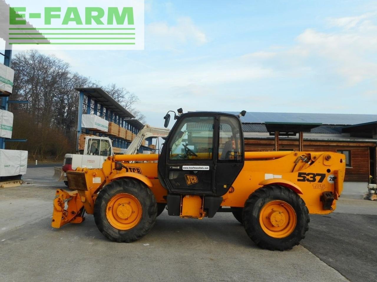 Teleskoplader del tipo JCB 537-135 ( 3,7t - 13,5m ), Gebrauchtmaschine en ST. NIKOLAI/DR. (Imagen 1)