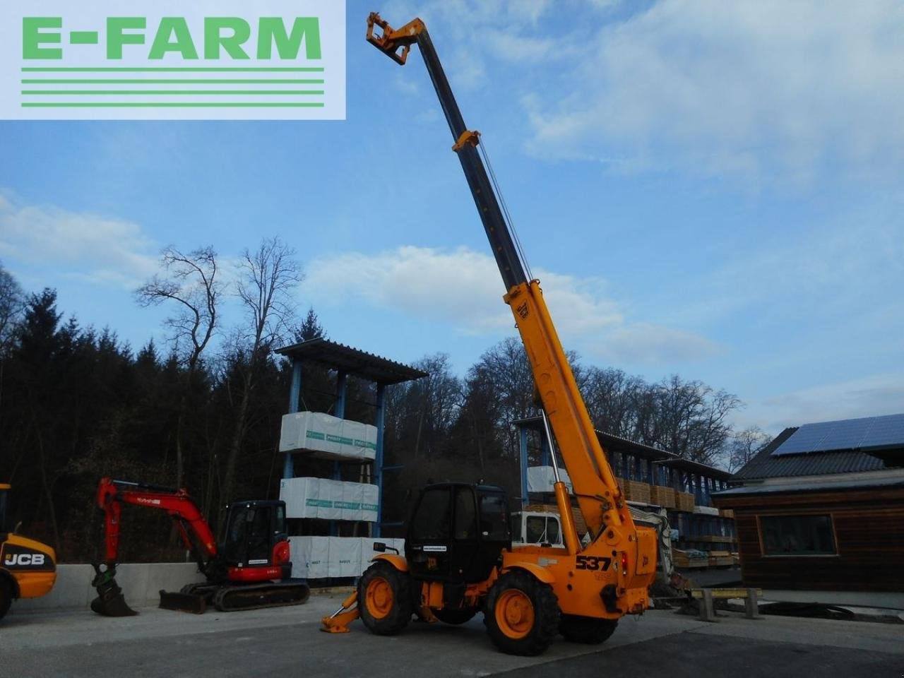 Teleskoplader van het type JCB 537-135 ( 3,7t - 13,5m ), Gebrauchtmaschine in ST. NIKOLAI/DR. (Foto 8)