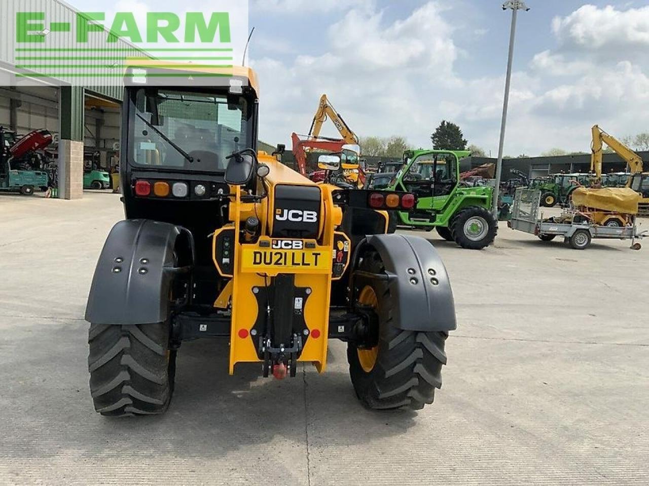 Teleskoplader typu JCB 538-60 agri super telehandler (st19285), Gebrauchtmaschine v SHAFTESBURY (Obrázek 4)