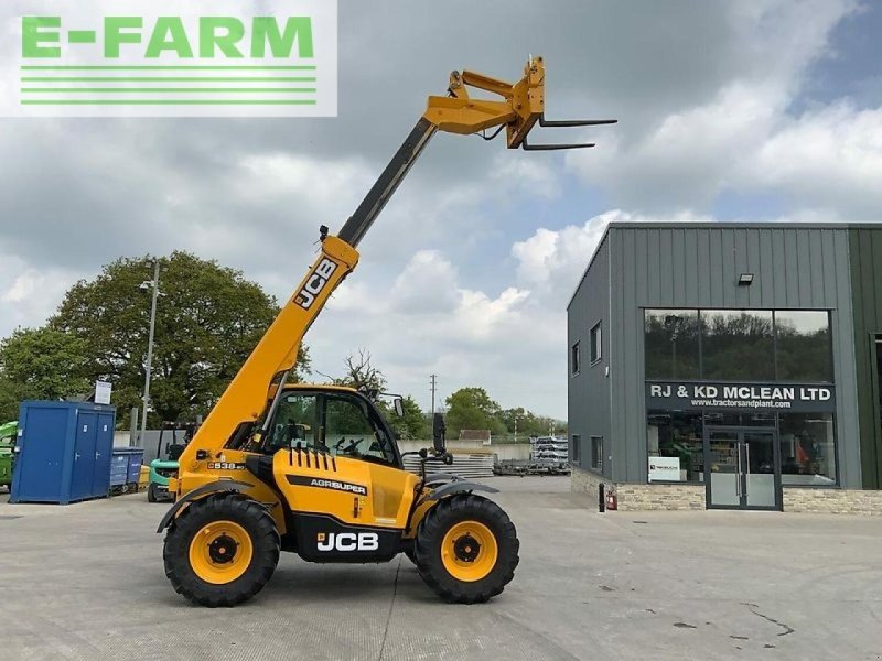 Teleskoplader tip JCB 538-60 agri super telehandler (st19285), Gebrauchtmaschine in SHAFTESBURY (Poză 1)